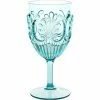 Flair Decor - Acrylic Wine Glass Scollop Sea Foam