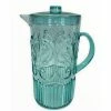 Flair Decor - Acrylic Scollop Des Pitcher Sea Foam