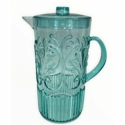 Flair Decor - Acrylic Scollop Des Pitcher Sea Foam