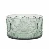 Flair Decor - Acrylic Scollop Salad Bowl Des Green 13x7cm