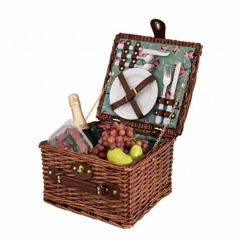 Avanti - 2 Person Willow Picnic Basket Posey 3 Avanti - 2 Person Willow Picnic Basket Posey
