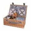 Avanti - 4 Person Wicker Picnic Basket Ikat