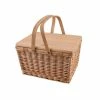 Avanti - 4 Person Pine Wood Top Insulated Basket Zen Arc -Thermos Shop 193405 Large