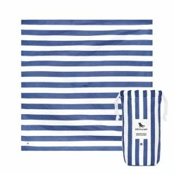 Dock & Bay - Picnic Blanket Large Whitsunday Blue
