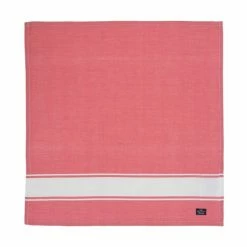 Lexington - Stripe Napkin Red & White 50x50
