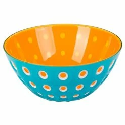 Guzzini - Le Murrine Bowl Blue & Orange 25cm