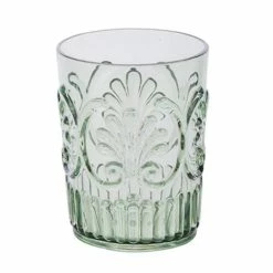Flair Decor - Acrylic Tumbler Scollop Sage Green