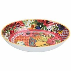 Baci Milano - Coral Oval Serving Bowl