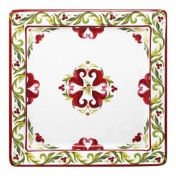 Le Cadeaux - Vischio Square Platter 28x28cm