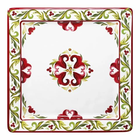 Le Cadeaux - Vischio Square Platter 28x28cm 3 Le Cadeaux - Vischio Square Platter 28x28cm