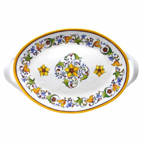 Le Cadeaux - Capri Two Handled Oval Platter 45cm 3 Le Cadeaux - Capri Two Handled Oval Platter 45cm
