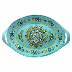 Le Cadeaux - Madrid Two Handled Oval Platter 45cm