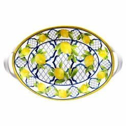 Le Cadeaux - Palermo Two Handled Oval Platter 45cm