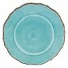 Le Cadeaux - Antiqua Dinner Plate Turquoise 28cm