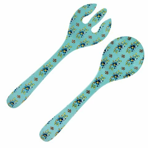 Le Cadeaux - Madrid Salad Servers Turquoise Set 2pce 3 Le Cadeaux - Madrid Salad Servers Turquoise Set 2pce
