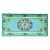 Le Cadeaux - Madrid Biscuit Tray Turquoise 12.7cmx25cm -Thermos Shop 458948 Large