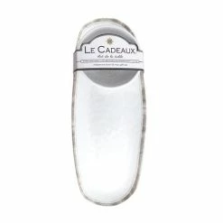 Le Cadeaux - Rustica Antique Bowl & Tray White Set 2pce