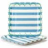 Meri-Meri - Toot Sweet! Large Paper Plates Set 12pce Blue