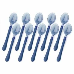 Ex.tra - Plastic Spoon Blue Set 10pce
