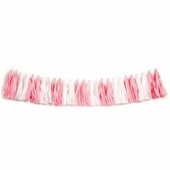 Contents Giftware - Tassel Garland Pink And White