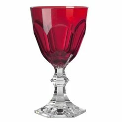 Mario Luca Giusti - Dolce Vita Water Glass Red