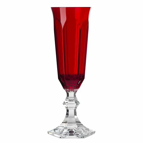 Mario Luca Giusti - Dolce Vita Champagne Flute Red 3 Mario Luca Giusti - Dolce Vita Champagne Flute Red