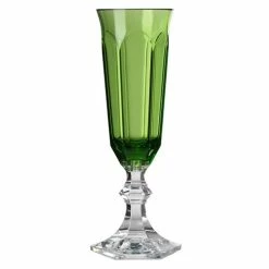 Mario Luca Giusti - Dolce Vita Champagne Flute Green