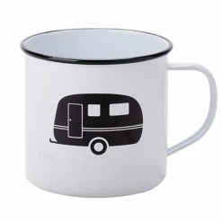 Retro Kitchen - Enamel Mug Caravan