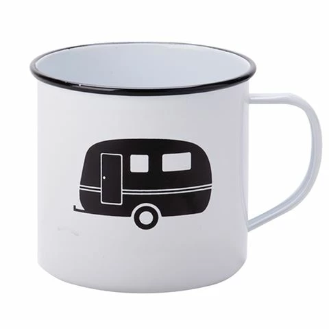 Retro Kitchen - Enamel Mug Caravan 3 Retro Kitchen - Enamel Mug Caravan