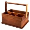 Davis & Waddell - Acacia Wood Barbecue Caddy -Thermos Shop 528074 Large
