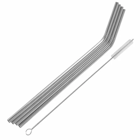 Avanti - Stainless Steel Straw Set 4pce 3 Avanti - Stainless Steel Straw Set 4pce