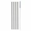 Cuisena - Reusable S/S Smoothie/Milkshake Straws Set 5pce