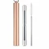 Avanti - Telescopic Travel Straw Rose Gold