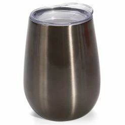 Avanti - Double Wall Insulated Wine Tumbler Gunmetal 300ml