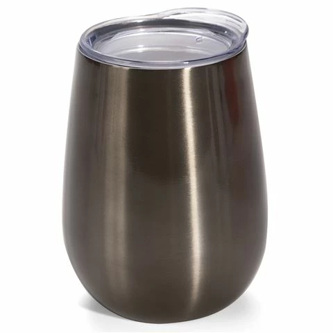 Avanti - Double Wall Insulated Wine Tumbler Gunmetal 300ml 3 Avanti - Double Wall Insulated Wine Tumbler Gunmetal 300ml
