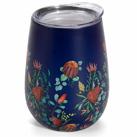 Avanti - Double Wall Insulated Wine Tumbler Natives Navy 300ml 3 Avanti - Double Wall Insulated Wine Tumbler Natives Navy 300ml
