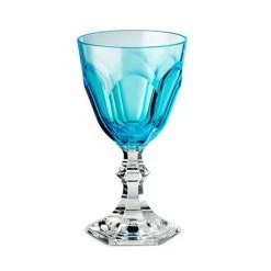Mario Luca Giusti - Dolce Vita Turquoise Wine Glass